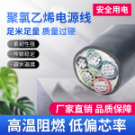 阻燃铝芯电力加粗电缆工程设备连接建筑工地用绝缘聚氯乙烯电缆
