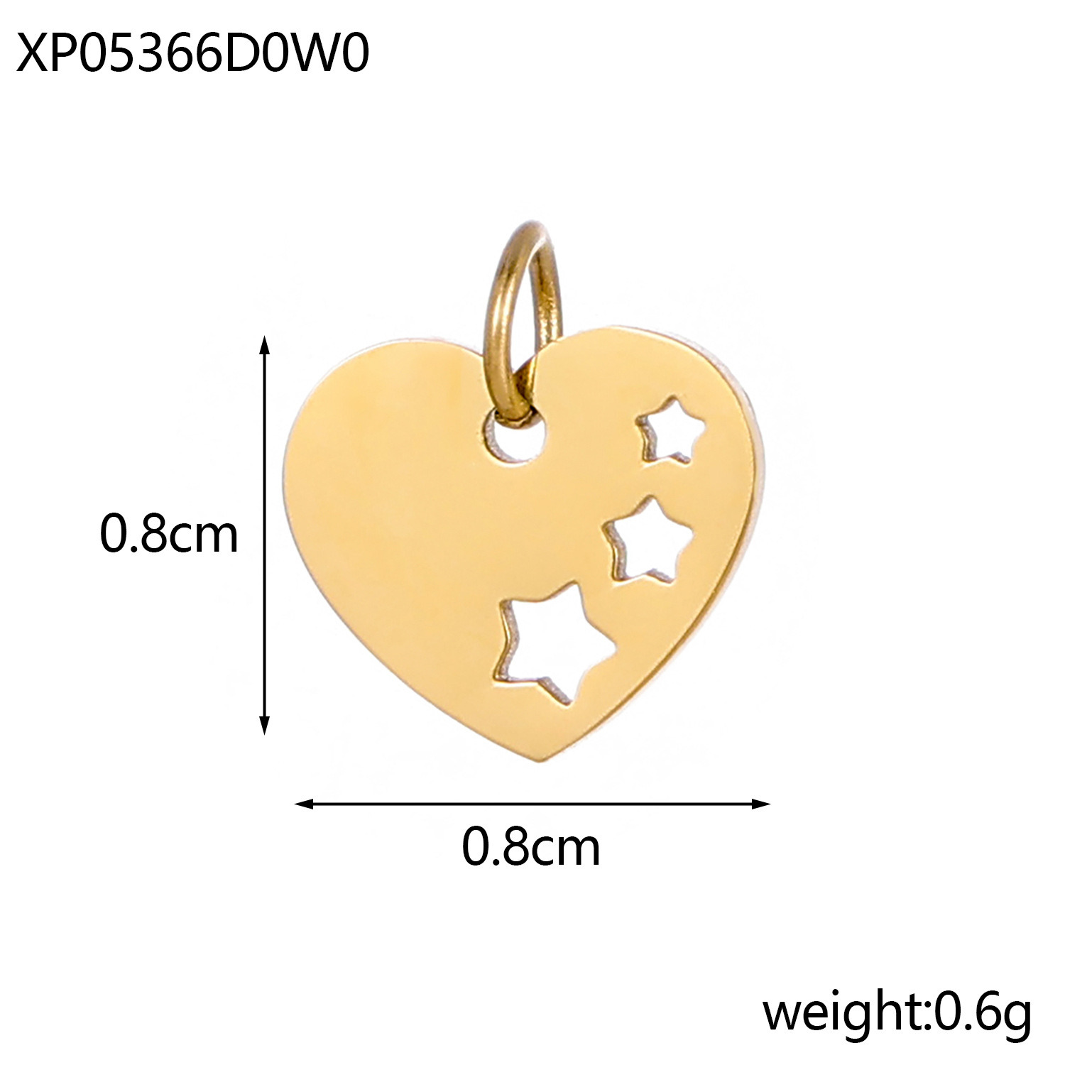 4g Weight Pendant, Chain Jewelry Making Type Diameter 10mm Jewelry Making Size DIY Jewelry Accessories Classification 1 Piece Quantity 304 Stainless Steel Material Heart Shape Pattern Plating Design Simple Style Style 1 Piece Diameter 10mm 304 Stainless Steel Heart Shape Pendant Chain 4
