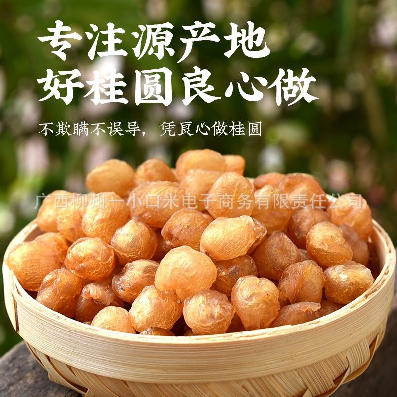 广西博白特产桂圆肉干新货无核厂家肉厚无添加泡水泡茶新鲜龙眼干