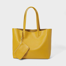 包包女2025新款单肩包大包头层牛皮手提简约真皮大容量通勤托特包