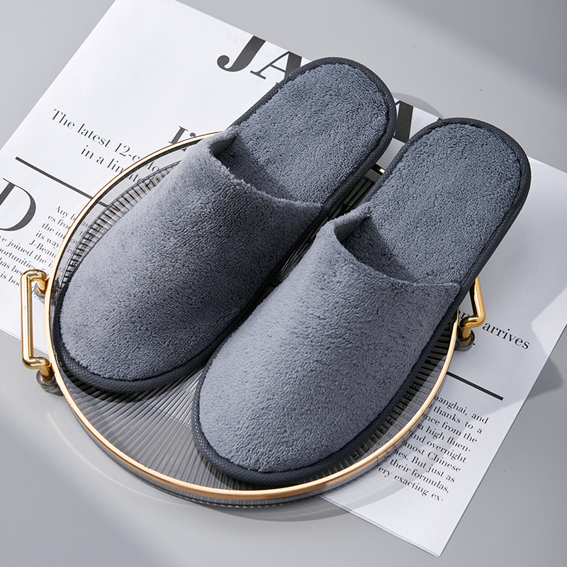 6MM 산호 벨벳 슬리퍼 10켤레