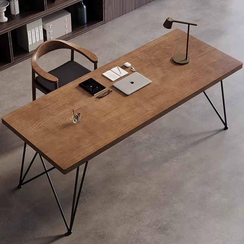 Скандинавский столик из массива дерева настольный компьютер домашний простой рабочий стол спальня стол стол большой стол современный длинный рабочий стол