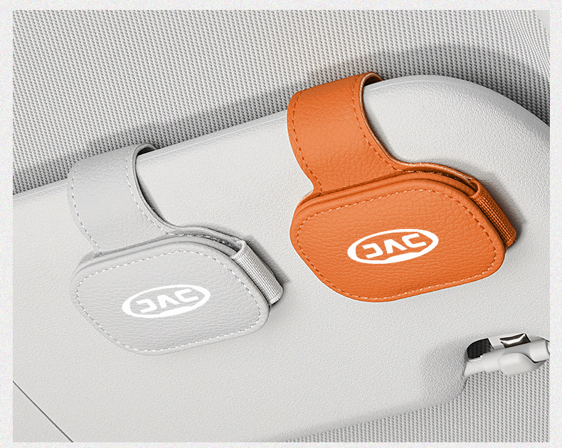Suitable for Jac Refine S2S7S5Iev Heyue A60M5 Car Glasses Clip Car Sun Visor Sunglasses Storage Clip