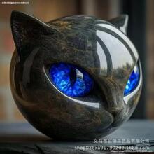 黑猫black装饰品奢华新品万圣跨境摆件装饰万圣节catLuxury饰品fi