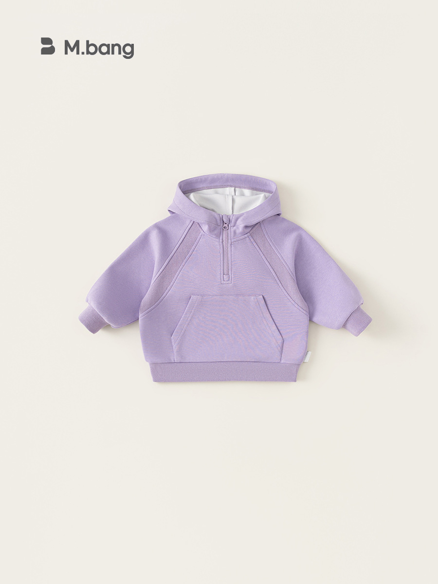 Bangchoan ropa infantil chaqueta con capuz de niña nuevo otoño bebé medio cremallera chaqueta chaqueta ropa infantil