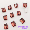 Rectangular glossy nail decoration for manicure, accessory, wholesale