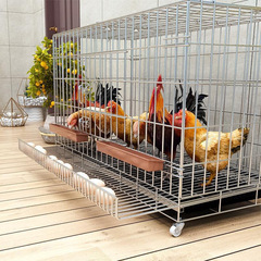 鶏小屋家庭用鶏小屋大型自動糞尿掃除折りたたみ飼育ケージ鶏小屋金網アヒルとガチョウのケージ