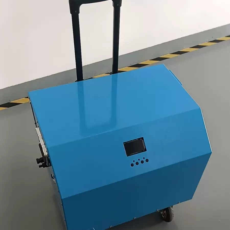 手推式可供电焊机用太阳能交流AC220V5KW移动电源设备