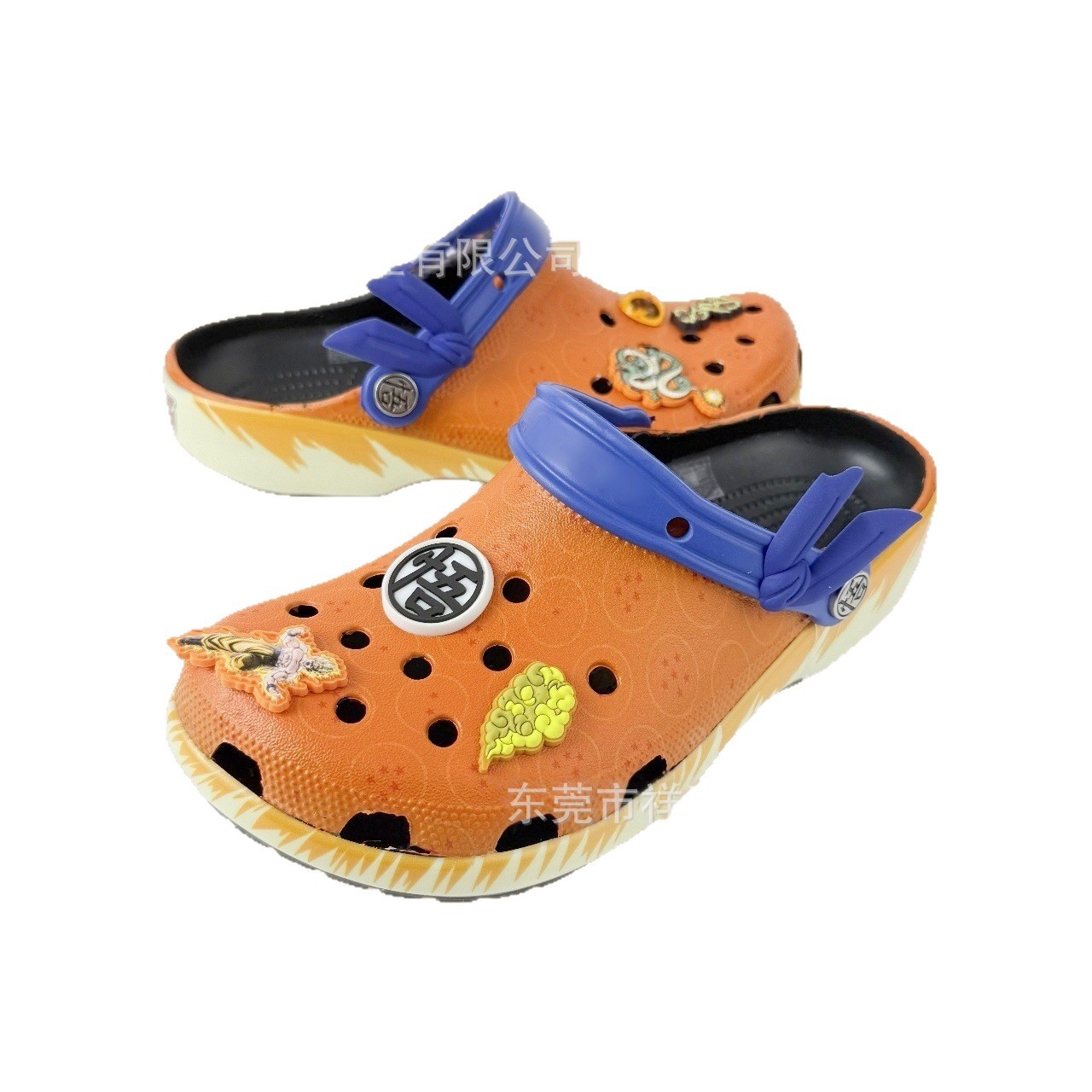 Dongdong zapatos cr0s nuevos Goku dibujos animados conjuntos cómodos cabeza de bolsa antideslizante zapatillas transpirables fábrica al por mayor