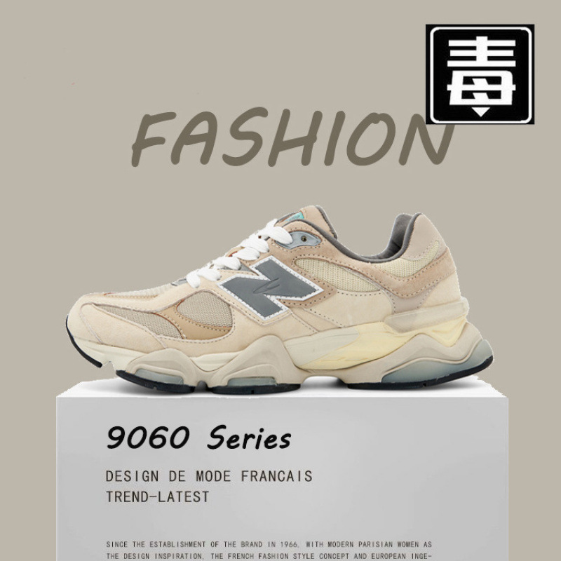 Putian Pure Original New Bailun nb9060 Series Retro sneaker Women's New Torre Shoes Low-top All-match Running Shoes