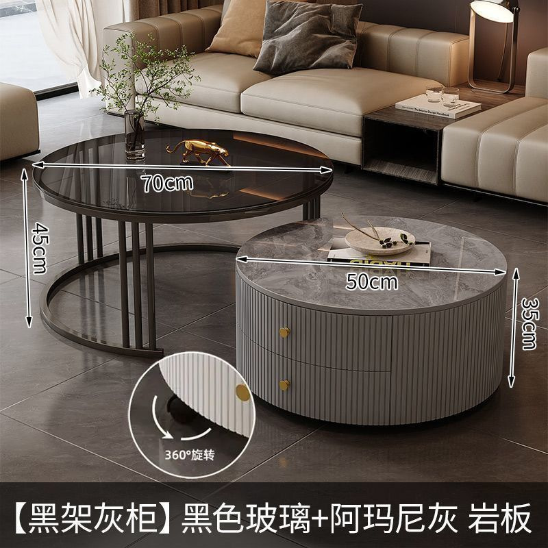 범용 휠 더블 펌프 - 블랙 프레임 그레이 캐비닛 + 아르마니 그레이 슬레이트 + 블랙 유리