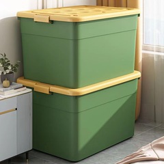 収納ボックス 大容量 整理ボックス プラスチック製収納ボックス 衣類 おもちゃ 本 トランクボックス 移動可能