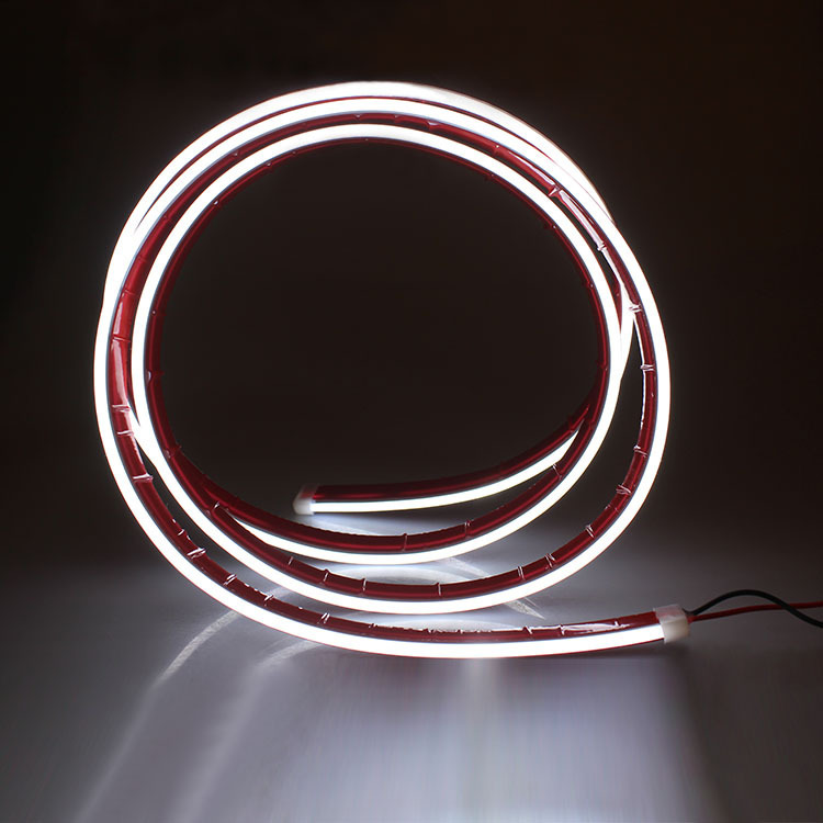 Car Cross-Border Vehicle Start-Up Scan-Through Daytime Running Lights, Hood Lights, Engine Hood Decorative Lights, Grille Led Modification Lights