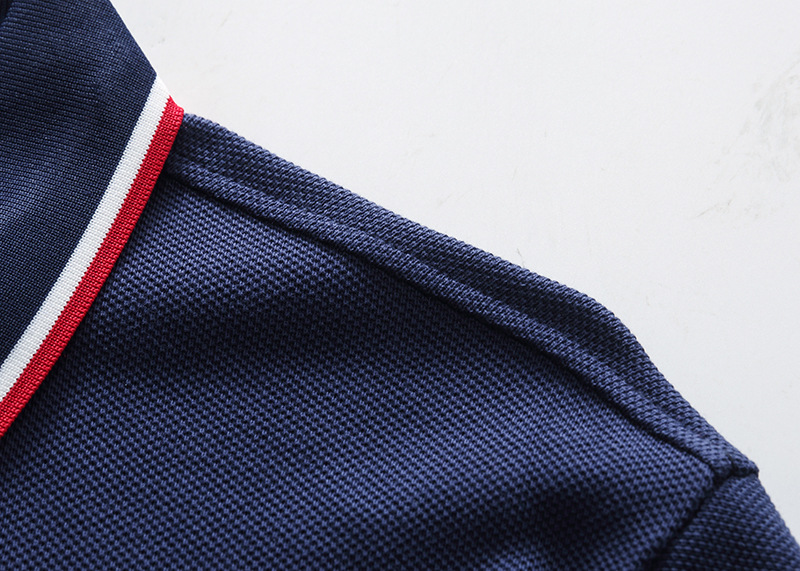 Polo homme rétro rayé casual manches courtes sport chic t-shirt_voghion.com