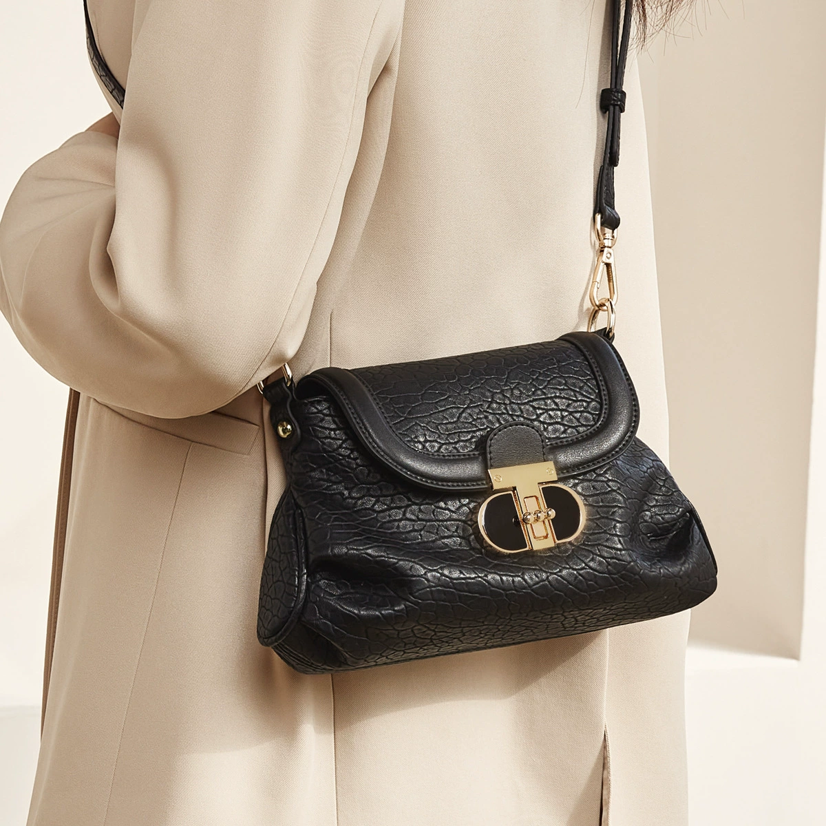 Женская сумка 2024 новая летняя кожаная сумка через плечо