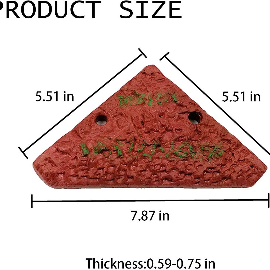 Mascotas trepadoras Tortuga mascota Secadora de espalda Plataforma de rocalla Terraza Pecera Tortuga de agua Escalada de aguas profundas Tortuga Isla flotante Elevación Plataforma flotante triangular
