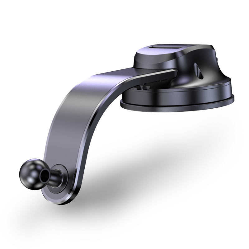 XPT12 nuevo soporte para teléfono móvil con ventosa para automóvil manguera de aleación de aluminio accesorios plegables para tablero de instrumentos de automóvil transfronterizo