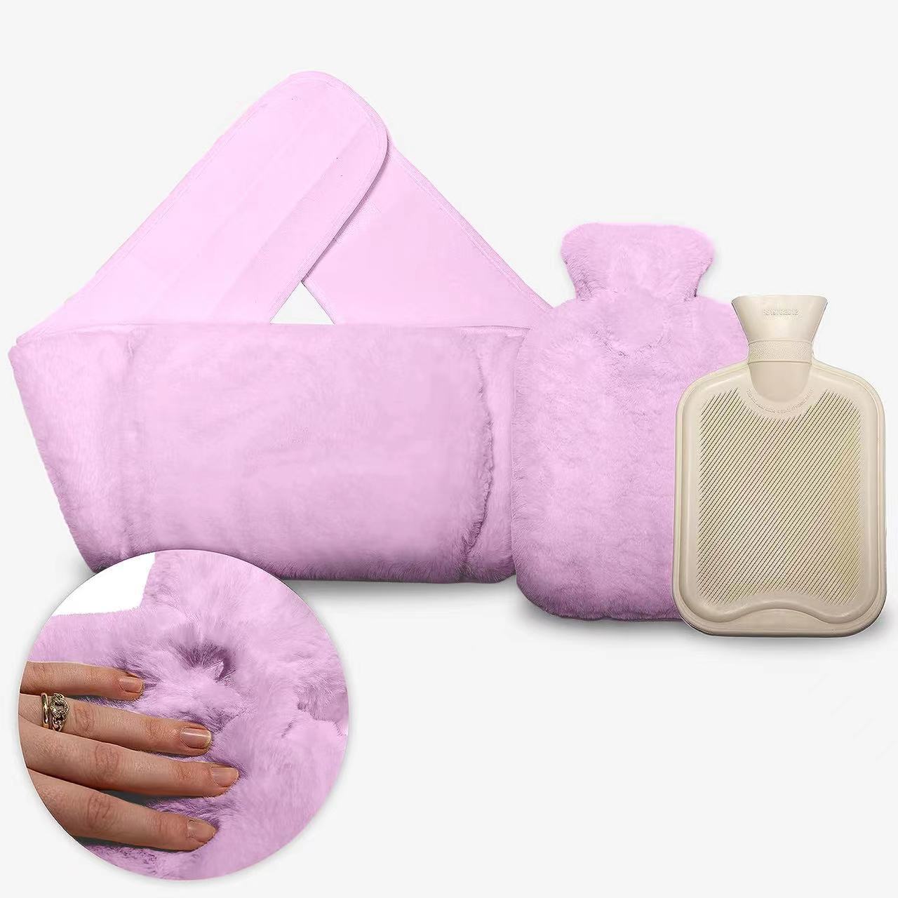Rubber foot warmer hot water bottle