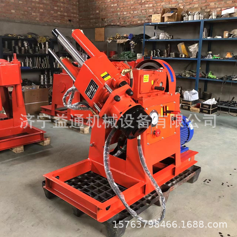 隧道注浆加固坑道钻机ZLJ750电动液压坑道钻机18马力柴油坑道钻机