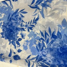 雪纺外贸印花面料 可开发花型 数码厂直销印花面料