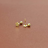 Screw, universal earrings for sleep, Korean style, simple and elegant design