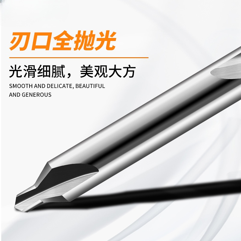 批发DF数控整体硬质合金钻加长双头轴心打孔定位钻头A1 A2 A3 A4