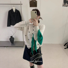 苏珊 秋冬女款2025新款高级感针织毛衣开衫女外套秋冬上衣27723