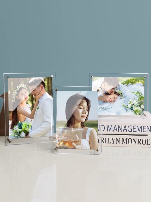 Business license frame, wall-mounted, acrylic certificate frame, photo frame, tabletop display, A3 frame, A4 award certificate, transparent frame, crystal frame