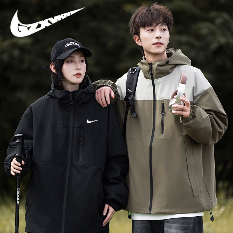 Cross-Border Men's Clothing 2025 Autumn and Winter Three-In-One Jacket for Men with Detachable Liner, Windproof and Waterproof Mountaineering Jacket for Women Cross-Border Men's Clothing 2025 Autumn and Winter Three-In-One Jacket for Men with Detachable Liner, Windproof and Waterproof Mountaineering Jacket for Women