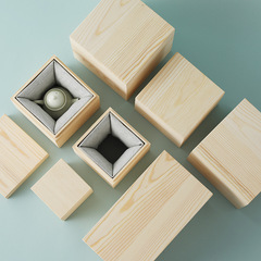 包装箱、木箱、ギフト空箱、刻印入りティーセット、カップ、紫砂ティーポット、蜂蜜、正方形ギフトボックス、カスタマイズ