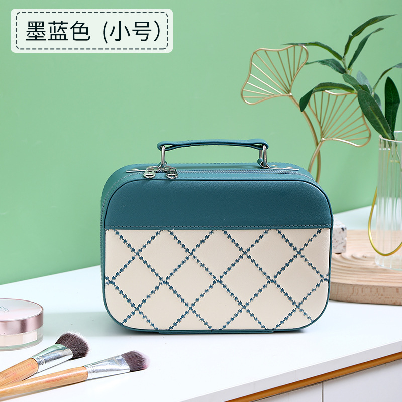 Nuevo regalo de mano caja cosmética festiva caja de almacenamiento portátil de gran capacidad para mujeres caja de tatuaje portátil multifuncional