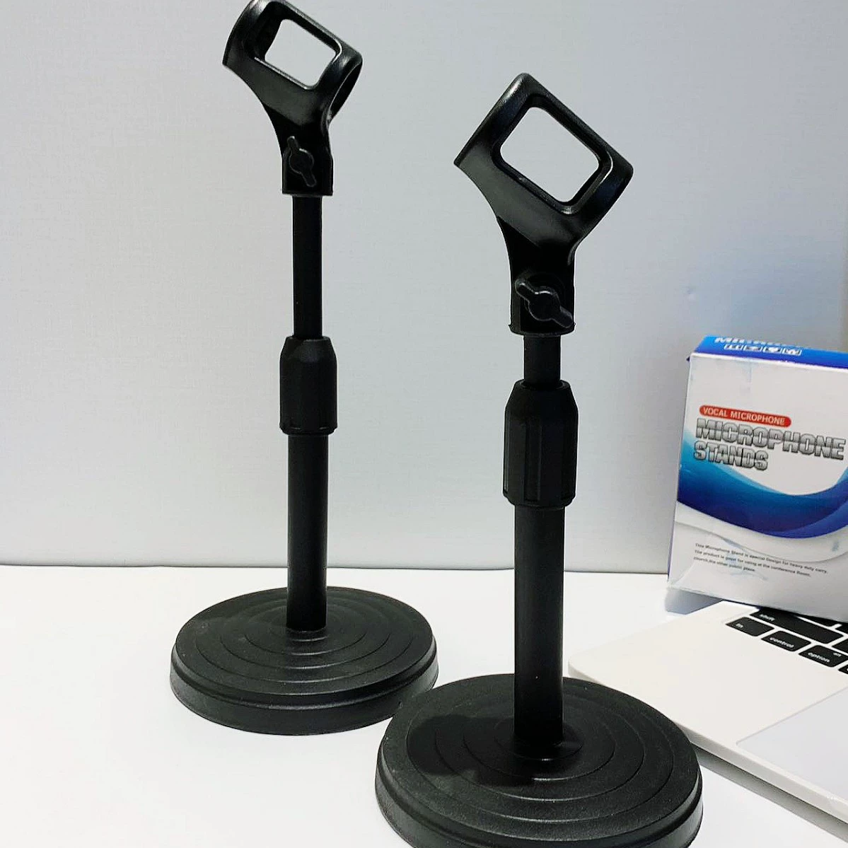 Микрофон подставка для мобильного телефона подставка для рабочего стола может поднимая телескопическую запись