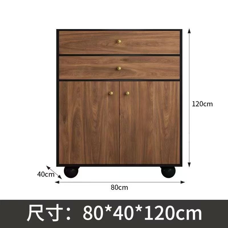 中世スタイルの引き出しキャビネット、5つの引き出しキャビネット、寝室の収納キャビネット、無垢材のベッドサイドキャビネット、収納キャビネット、壁に一体化された5つの引き出しキャビネット|undefined