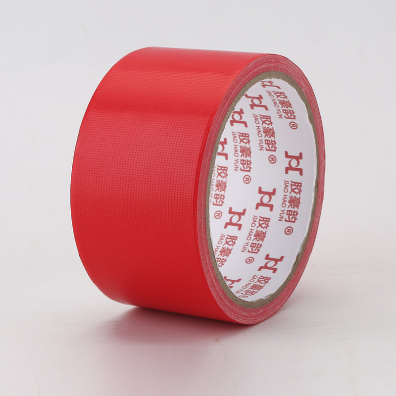 Cinta de tela de color directo de fábrica al por mayor no adhesivo de alta adhesivo de una cara fácil de rasgar alfombra adhesiva de alta temperatura cinta resistente