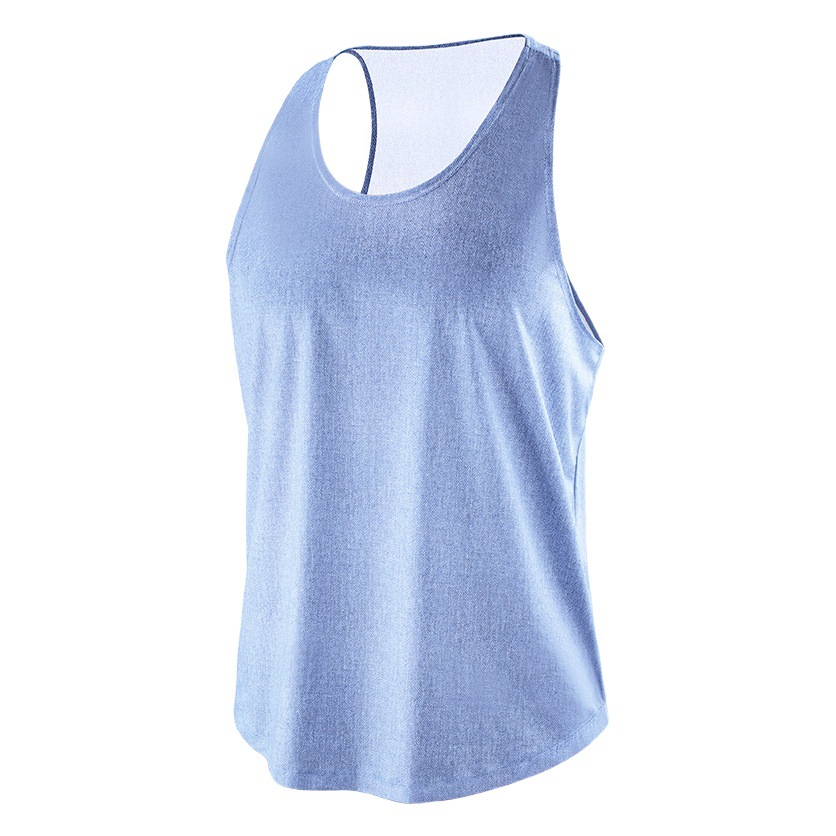 El músculo de los hombres de verano suelta más chaleco transpirable de secado rápido sin mangas camiseta de fitness deportes maratón camisa de entrenamiento