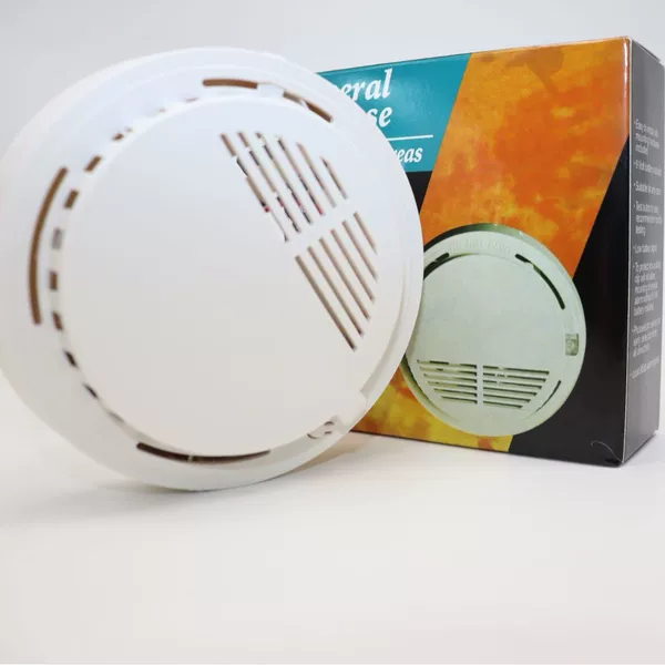 Cross-Border English Smoke Alarm 168 Wireless Independent Smoke Detector for Home Kitchen Fire Protection Smoke Alarm