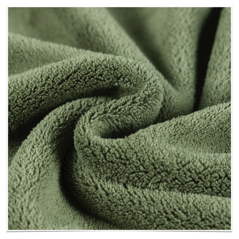 Asciugamano da bagno in pile di corallo, morbido e delicato sulla pelle, non sbiadisce e non perde peli, set di asciugamani_voghion.com