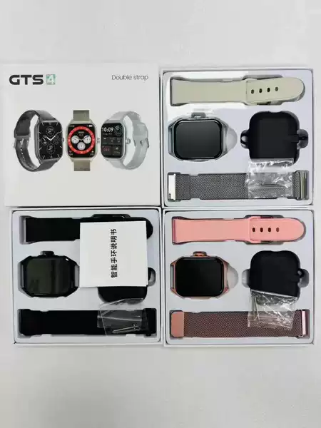 GTS4-black (Milan steel belt + silicone)