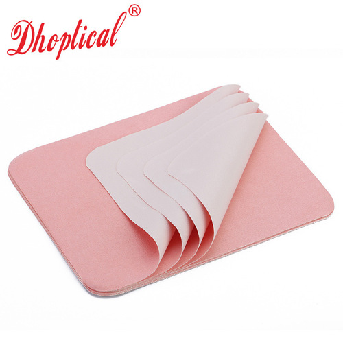 Two-color suede glasses cloth accessories can wipe mobile phone screen cleaning cloth glasses cloth 15*18CM