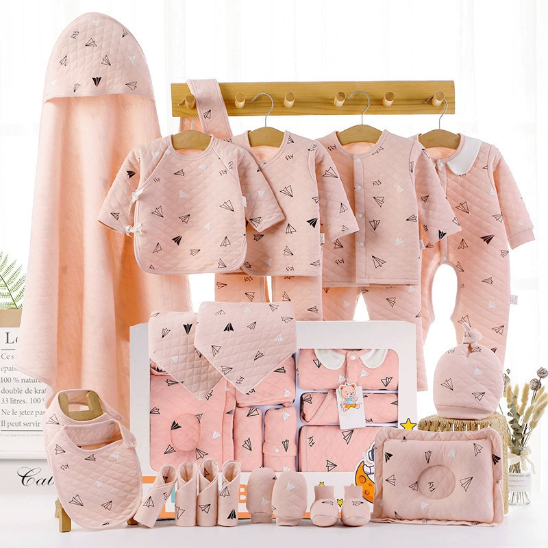 Подарочная коробка Baby Gift Box Set, 18–22 предметов одежда для новорожденных унисекс демисезонная, подарочная коробка со стеклом