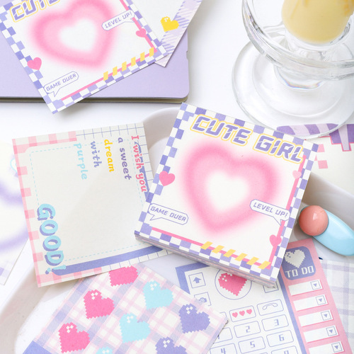 Dopamine ins note, fresh message memo, timing note paper, salt-based high-value hand account material paper