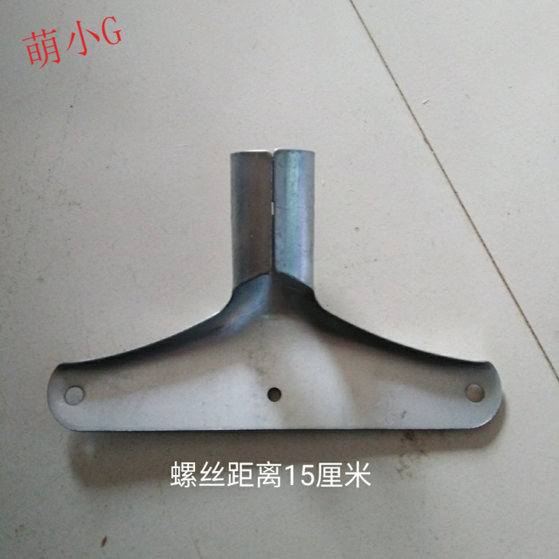 防水排刷铁件排刷连接头紧固件防锈铁件连接头柄连接器拖把连接件