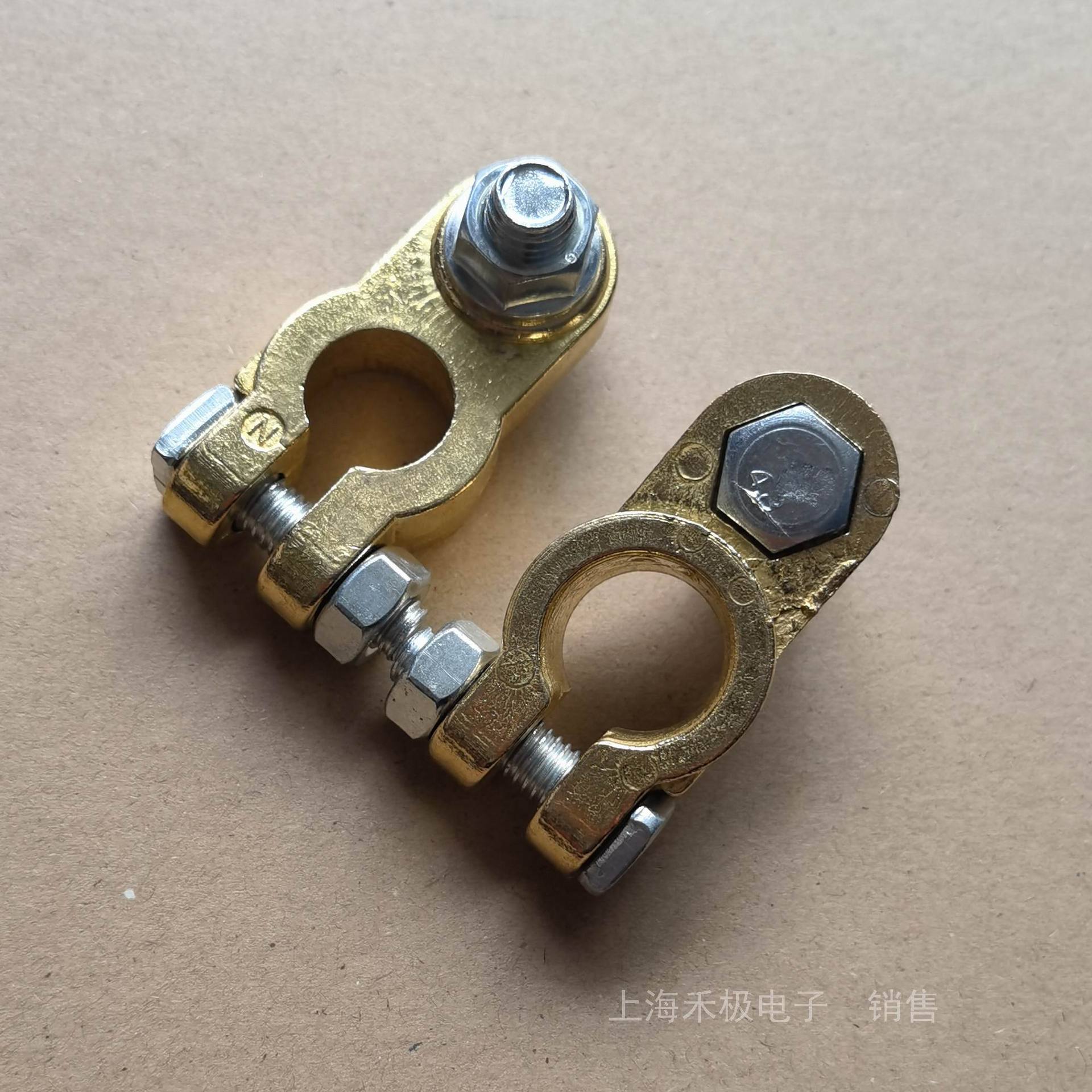 电瓶夹桩头夹蓄电池接线端子连接线卡头电瓶圆柱转接头应急启动