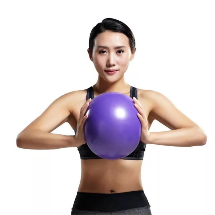 Pilates yoga ball straw ball 25cm balance fitness ball gymnastics ball children pregnant women pvc yoga ball
