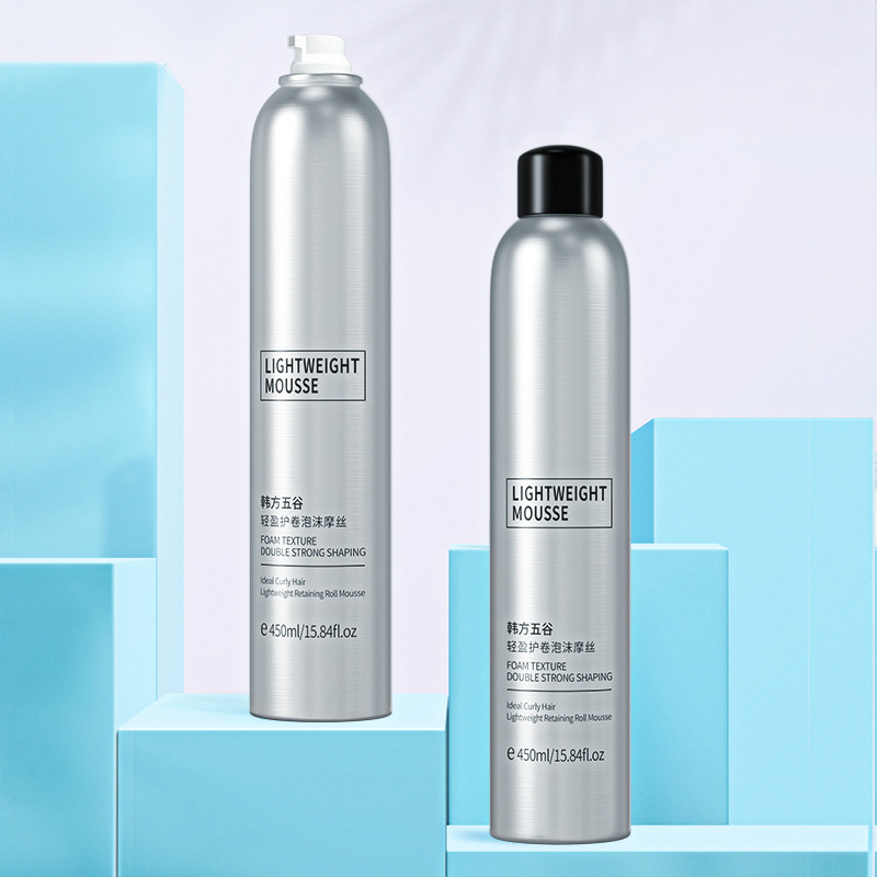 Han Fang Wugu: Women's Foam Hair Wax for Curly Hair, Moisturizing & Volumizing Mousse, Long-lasting Woolly Curl Gel—Wholesale Price