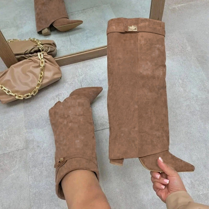 라이트 브라운 스웨이드