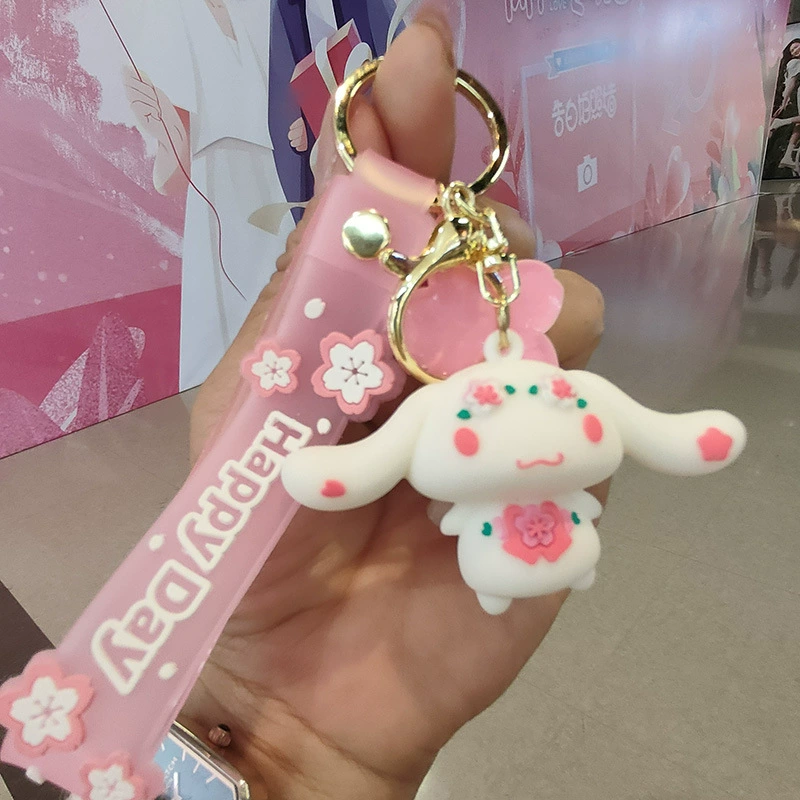 Брелок (Sanrio) коллекция Sakura, мягкий PVC-талисман, подарок на день рождения, 5 цветов