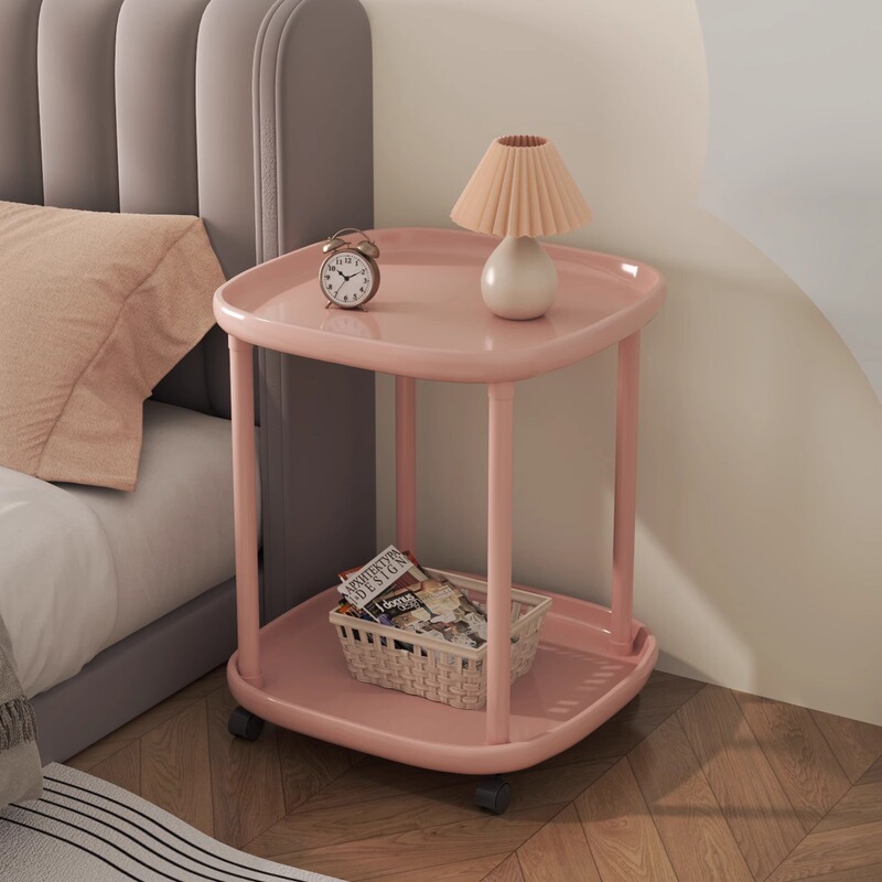 Movable Bedside Cart with Wheels Mahjong Table Tea Small Coffee Table Sofa Side Table Bedside Rack Table Mini Movable Bedside Cart with Wheels Mahjong Table Tea Small Coffee Table Sofa Side Table Bedside Rack Table Mini