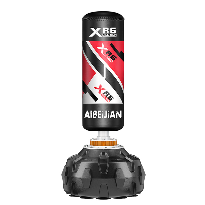 Columna de boxeo vertical personalizada de Wu Longgang, bolsa de arena de vaso doméstico, bolsa de arena de boxeo de Taekwondo Sanda