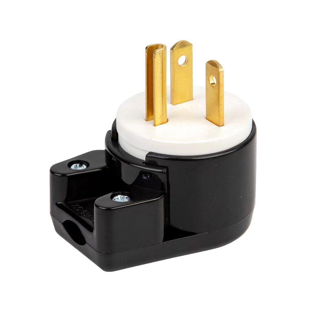 LK7520PT 美规旋向直式插头/美式付接地插头20A125V  NEMA 5-20PT